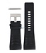 Diesel Bracelet de montre Diesel DZ-1276 en cuir noir 32 mm