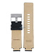 Watch Strap Diesel DZ1089 & DZ1091 & DZ1186 Cliffhanger black leather band 18mm