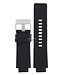 Watch Strap Diesel DZ1089 & DZ1091 & DZ1186 Cliffhanger black leather band 18mm