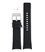 Horlogeband Diesel DZ1106 zwart lederen band 26 mm origineel
