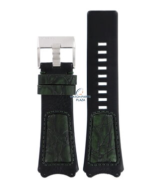 Diesel Bracelet montre Diesel DZ-1073 en cuir noir 31 mm
