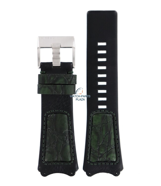 Montre Band Diesel DZ1073 Bracelet en cuir véritable noir 31mm original