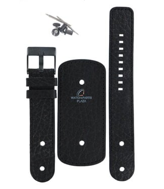 Diesel Diesel DZ-2053 watch band black leather 22 mm