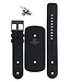 Cinturino orologio Diesel DZ2053 cinturino in vera pelle nera 22mm originale