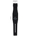 Diesel Bracelet de montre Diesel DZ-2048 en cuir noir 22 mm