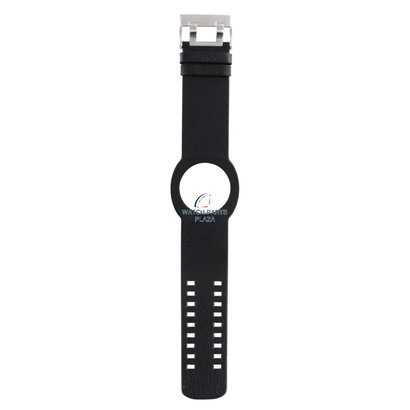 Diesel Horlogeband Diesel DZ3002 zwarte originele lederen band 30mm DZ3003