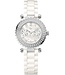 Reloj Guess Collection A28101L1 Diver Chic 97 cerámica blanca - Fabricado en Suiza - Precioso