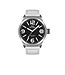 Men's watch TW-Steel Marc Coblen TWMC45 white leather strap 50mm black dial