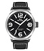 TW-Steel Uhr Marc Coblen TWMC54 schwarzes Lederarmband 50mm schwarzes Zifferblatt
