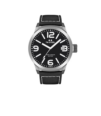 TW-Steel Reloj TW Steel TWMC54 con correa de piel negra.