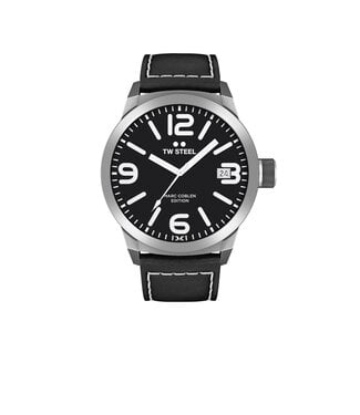 TW-Steel TW Steel TWMC54 watch with black leather strap