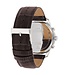 Montre Guess W0380G6 Horizon chronographe montre homme 45mm bracelet en cuir brun croco