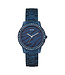 Relógio Guess W0502L4 Indulge analógico senhoras relógio azul aço 36mm - icônico azul