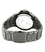 Assista Guess W0218G1 Rigor analógico relógio de aço dos homens cinza escuro 45mm Cinza Gunmetal