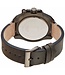 Assistir Guess W0659G3 Viper analógico relógio masculino cinza escuro 46mm pulseira de couro