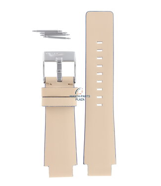 Diesel Diesel DZ-1048 watch band beige leather 18 mm