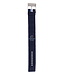 Horlogeband Diesel DZ2041 origineel blauw canvas en leren band 27mm DZ-2041