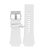 Banda de reloj Diesel DZ1449 Cliffhanger Correa grande de cuero blanco 25mm original