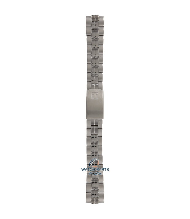 Tissot T012423, T34148 Nascar Watch Band T605014082 Grey Stainless Steel 18 mm PR50