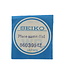 Seiko World Time 6117-6010 mostrador preto / anel de anel original 86039942
