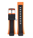 Festina BC05138 Bracelet de montre F6727, F6738, F6739 caoutchouc / silicone orange 17 mm -