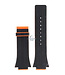 Festina BC05033 Watch band F16184, F16184/E rubber & leather orange 18 mm - Nine Collection