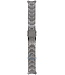 Festina BA03286 Watch band F16635, F16636 stainless steel grey 21 mm - Set / Schalke 04