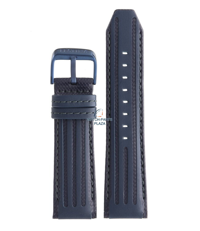 Festina BC09318 Watch band F16898 dark blue leather 25 mm - Sport / Prestige