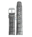 Festina BC07597 Watch band F16573/2 grey leather 23 mm - Retrograde