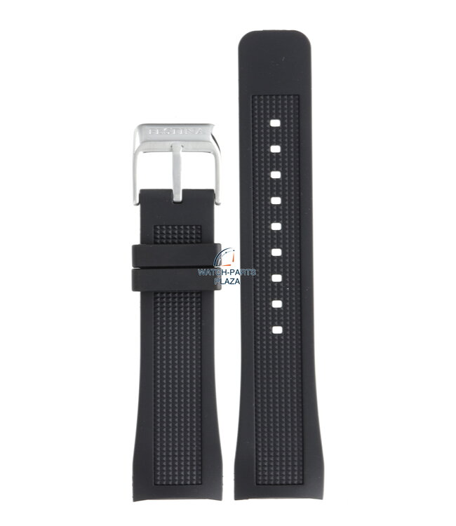 Festina BC08193 Watch band F16642 black rubber / silicone 24 mm - Ceramic