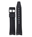 Festina BC08068 Watch band F16610 black rubber / silicone 23 mm - Multifunction