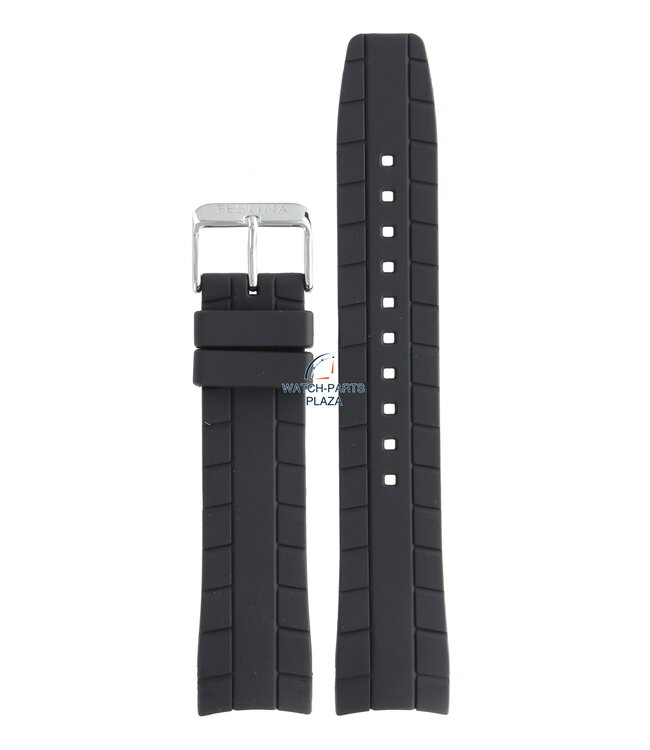 Festina BC07926 Cinturino dell'orologio F6816 nero gomma / silicone 22 mm -