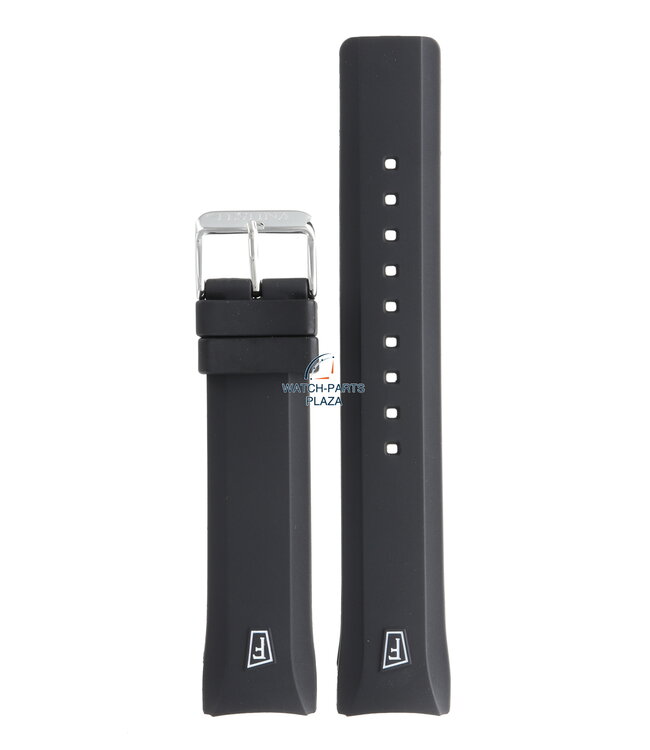 Festina BC07930 Watch band F6819 black rubber / silicone 22 mm -