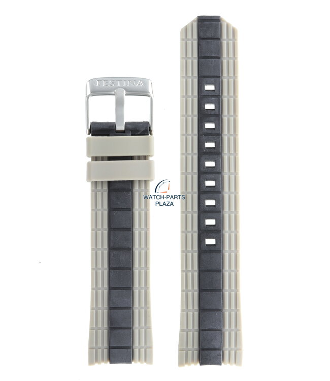 Bracelet De Montre En Silicone/caoutchouc Avec Boucle De Réglage - Neuf Avec étiquettes