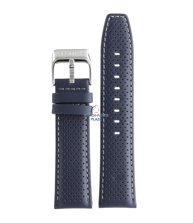 Festina BC07746 Cinturino dell'orologio F16585 blu scuro pelle 23 mm - Sport