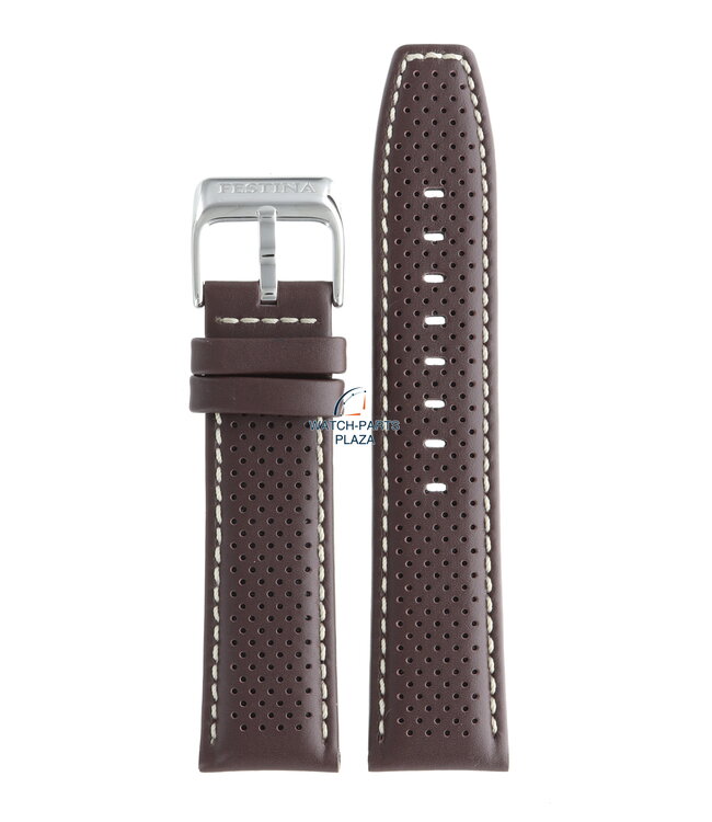 Festina BC07956 Watch band F16585 dark brown leather 23 mm Sport Watch Plaza