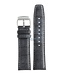 Festina BC07596 Watch band F16573 grey leather 23 mm - Retrograde