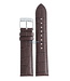 Festina BC08653 Watch band F16760 dark brown leather 22 mm - Chronograph