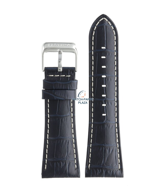 Festina BC05462 Watch band F16235 dark blue leather 28 mm - Multifunction