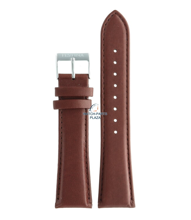 Festina BC09493 Watch band F6846 brown leather 22 mm -