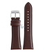 Festina BC08658 Watch band F16756 dark brown leather 27 mm -