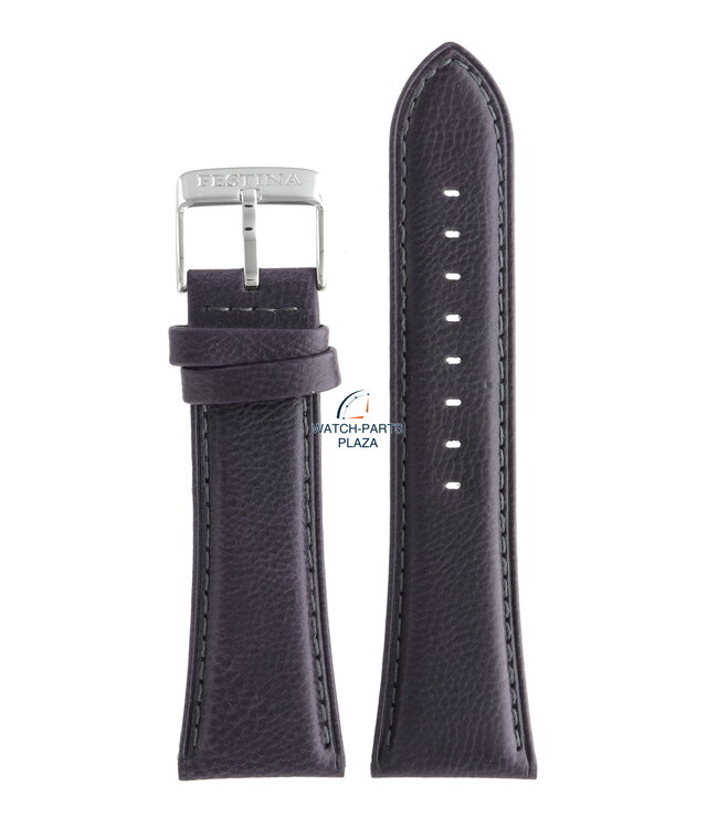 Festina BC08657 Watch band F16756 purple leather 27 mm -