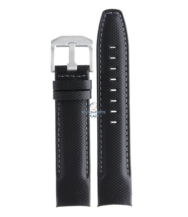 Jaguar BC07360 Watch band J650, J651, J688, J689 black leather 22 mm - Special Edition