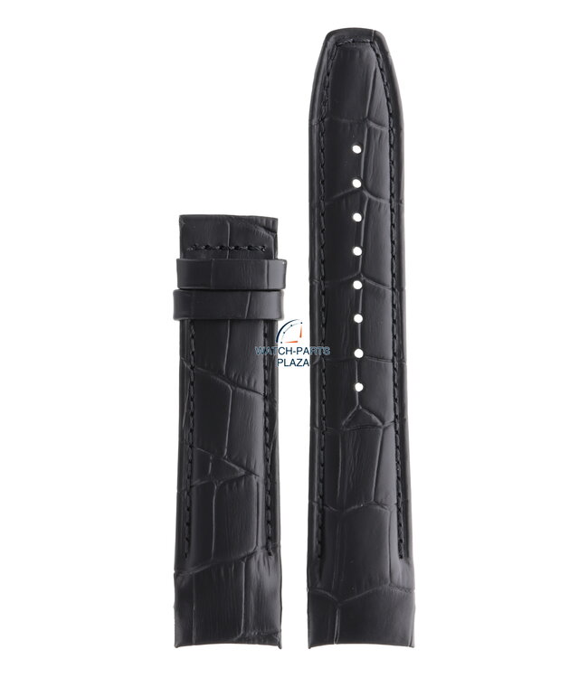 Jaguar BC09622 Watch band J678, J679, J814 black leather 22 mm - Special Edition