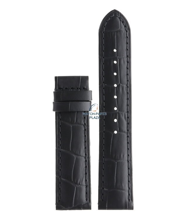 Jaguar BC07946 Watch band J661, J663, J866 black leather 21 mm - Acamar