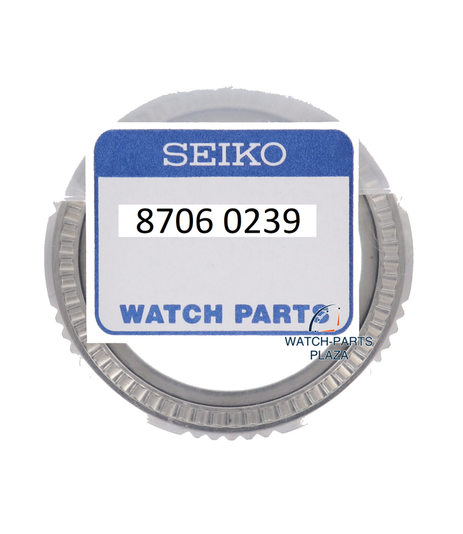 Seiko 87060239 bezel zwart SNZD65, SNZD71 roestvrij staal 7S36-02B0 5 Sports