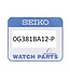 Seiko 0G381BA12-P joint de lunette / joint torique 38 mm - 5D22, 5M82, 7L22, 7T92, V172, V175