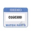 Disco de roda Seiko 0160300 dia PRETO Inglês / Francês para 7S26 - 0020, 0030, 0040, 7020, 0110