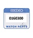 Disque de roue de jour Seiko 0160300 NOIR Anglais / Français pour 7S26 - 0020, 0030, 0040, 7020, 0110