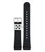 Seiko R043011J0 Watch band SNJ025 & SNJ027 black rubber / silicone 22 mm - Prospex Solar